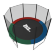 Батут UNIX line Simple 8 ft Color (outside)