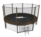 Батут UNIX line 10 ft Black&Brown (outside) Батут UNIX line 10 ft Black&Brown (outside)