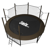 Батут UNIX line 10 ft Black&Brown (inside) Батут UNIX line 10 ft Black&Brown (inside)