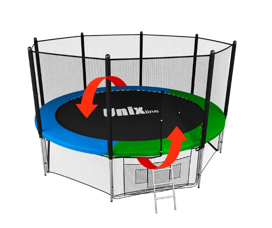 Батут UNIX line Classic 10 ft (outside)