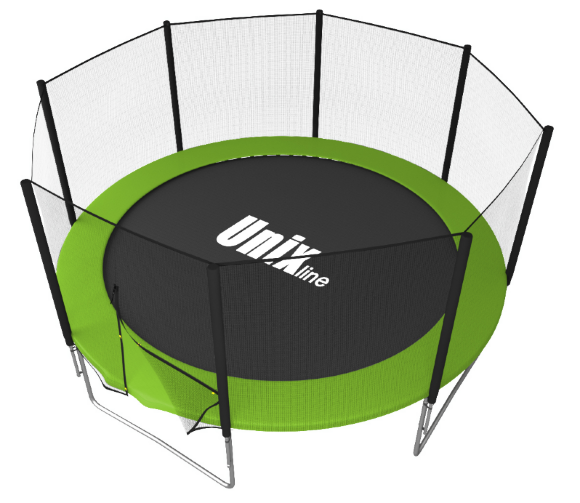 Батут UNIX line Simple 10 ft Green (outside)