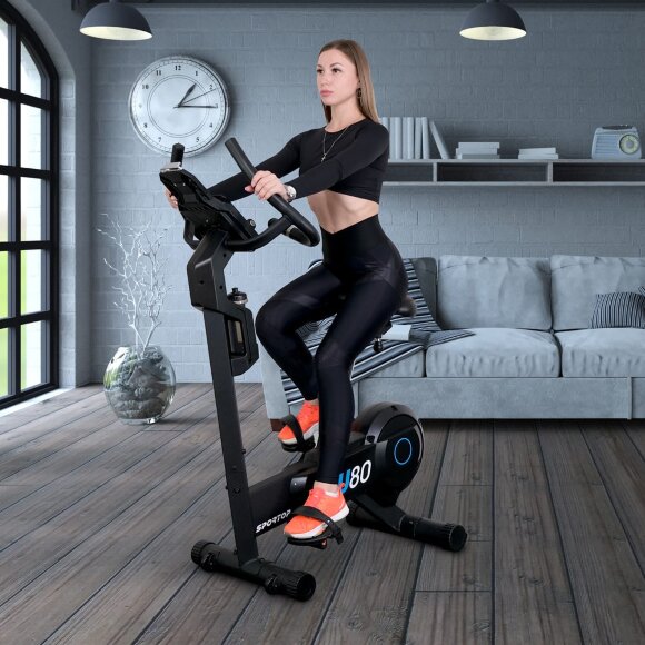 Велотренажер Sportop U80-LCD, вертикальный Велотренажер Sportop U80-LCD, вертикальный