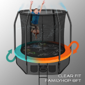 Батут Clear Fit FamilyHop 8Ft Батут Clear Fit FamilyHop 8Ft