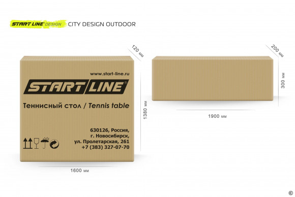Теннисный стол Start Line City DESIGN Теннисный стол Start Line City DESIGN