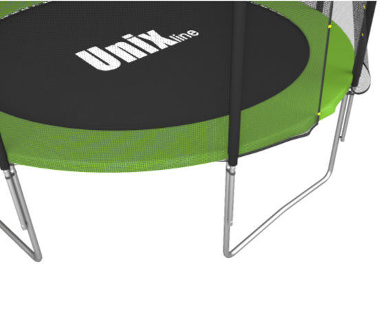 Батут UNIX line Simple 8 ft Green (outside)