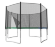 Батут UNIX line Simple 8 ft Green (outside)