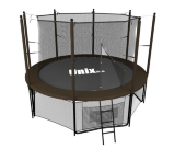 Батут UNIX line Black&Brown 8 ft (inside) Батут UNIX line Black&Brown 8 ft (inside)