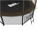 Батут UNIX line 8 ft Black&Brown (outside)
